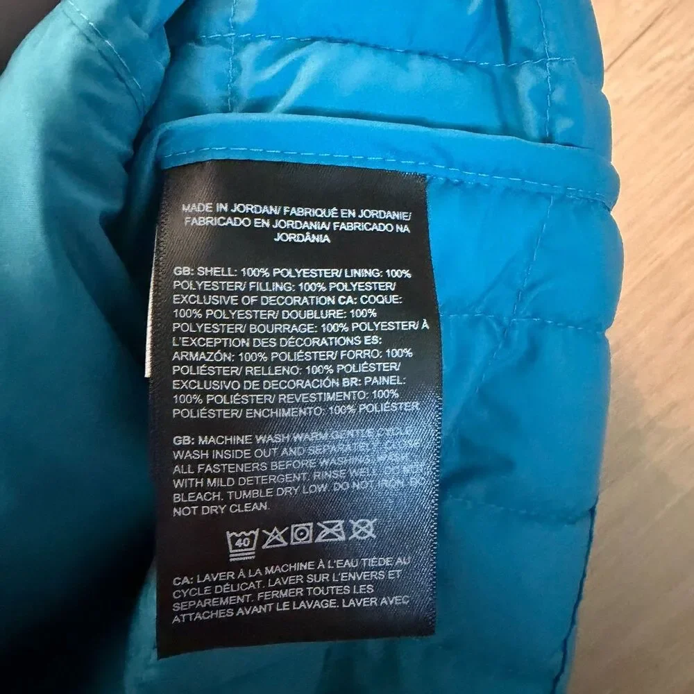 The North Face Men's ThermoBall Insulated Jacket - Digital Steel Large Blue